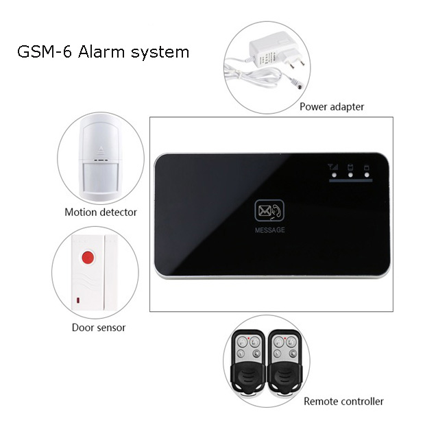 APP control wireless GSM alarm system