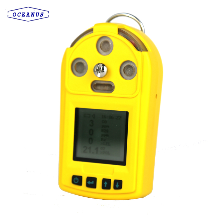 Portable multi gas detector for industrial use