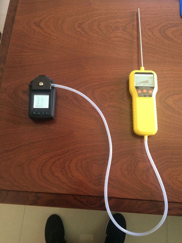 gas detector with pump
