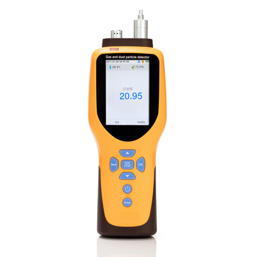 Carbon Dioxide (CO2), Carbon Monoxide (CO) and Oxygen (O2) Handheld Detector