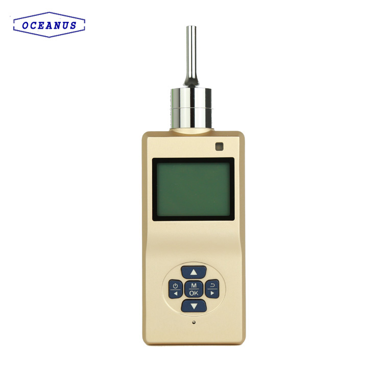 Portable pump-suction O2 gas detector 