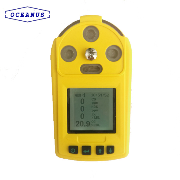 OC-904 Portable multi gas detector for NH3, H2S and LEL with rechargeable battery 