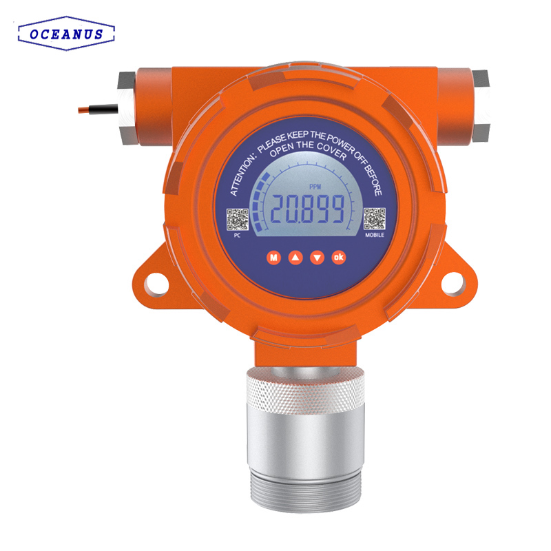 OC-F08 Online Argon Ar gas leakage monitor with 4-20mA/RS485 signal output